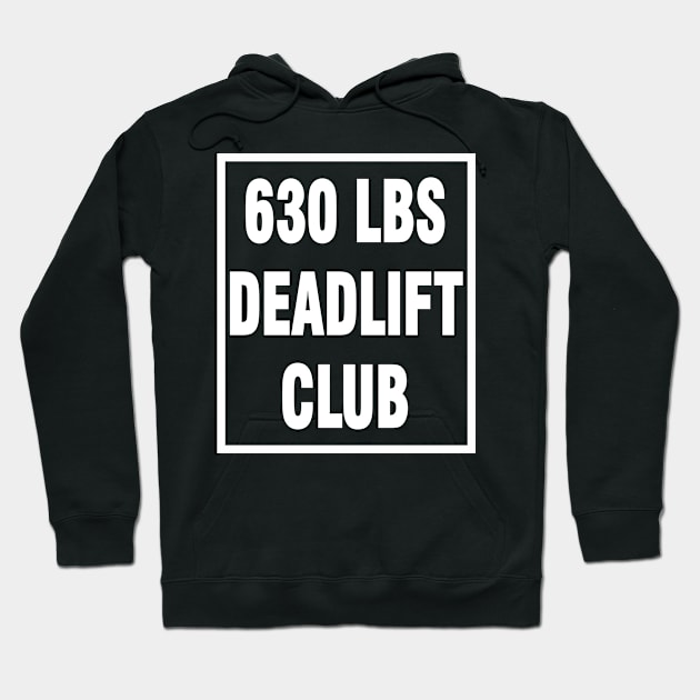 deadlift 630 lbs Hoodie by Chandan